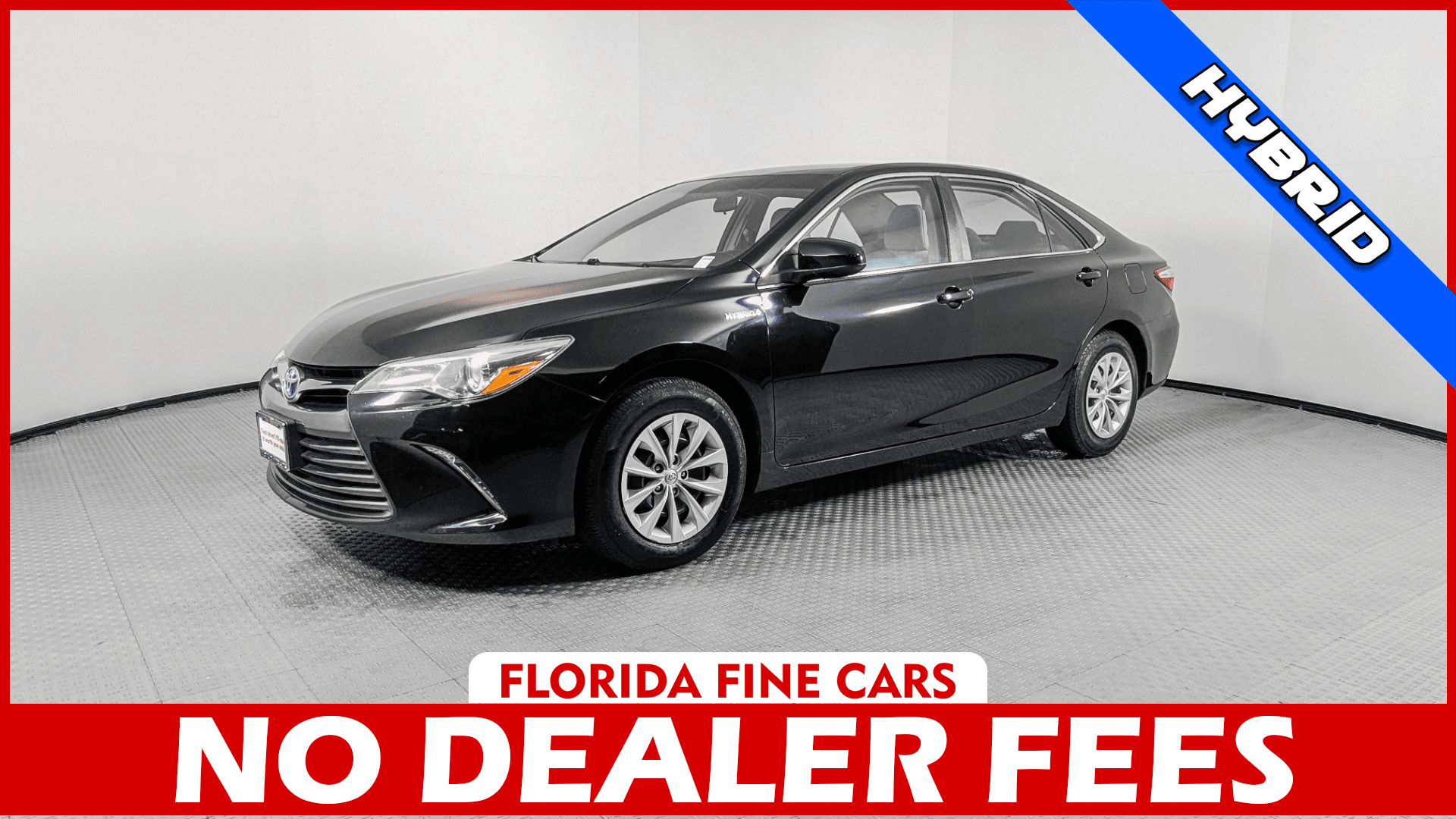 Florida Fine Cars - Used vehicle - SEDAN TOYOTA CAMRY HYBRID 2015