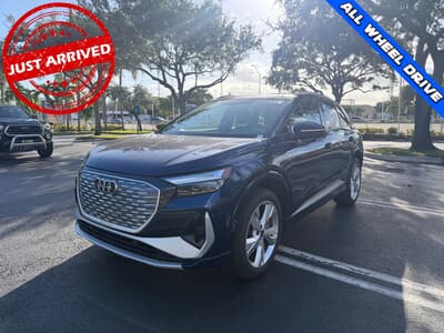 Florida Fine Cars - Used AUDI Q4-E-TRON 2023 MARGATE PREMIUM PLUS
