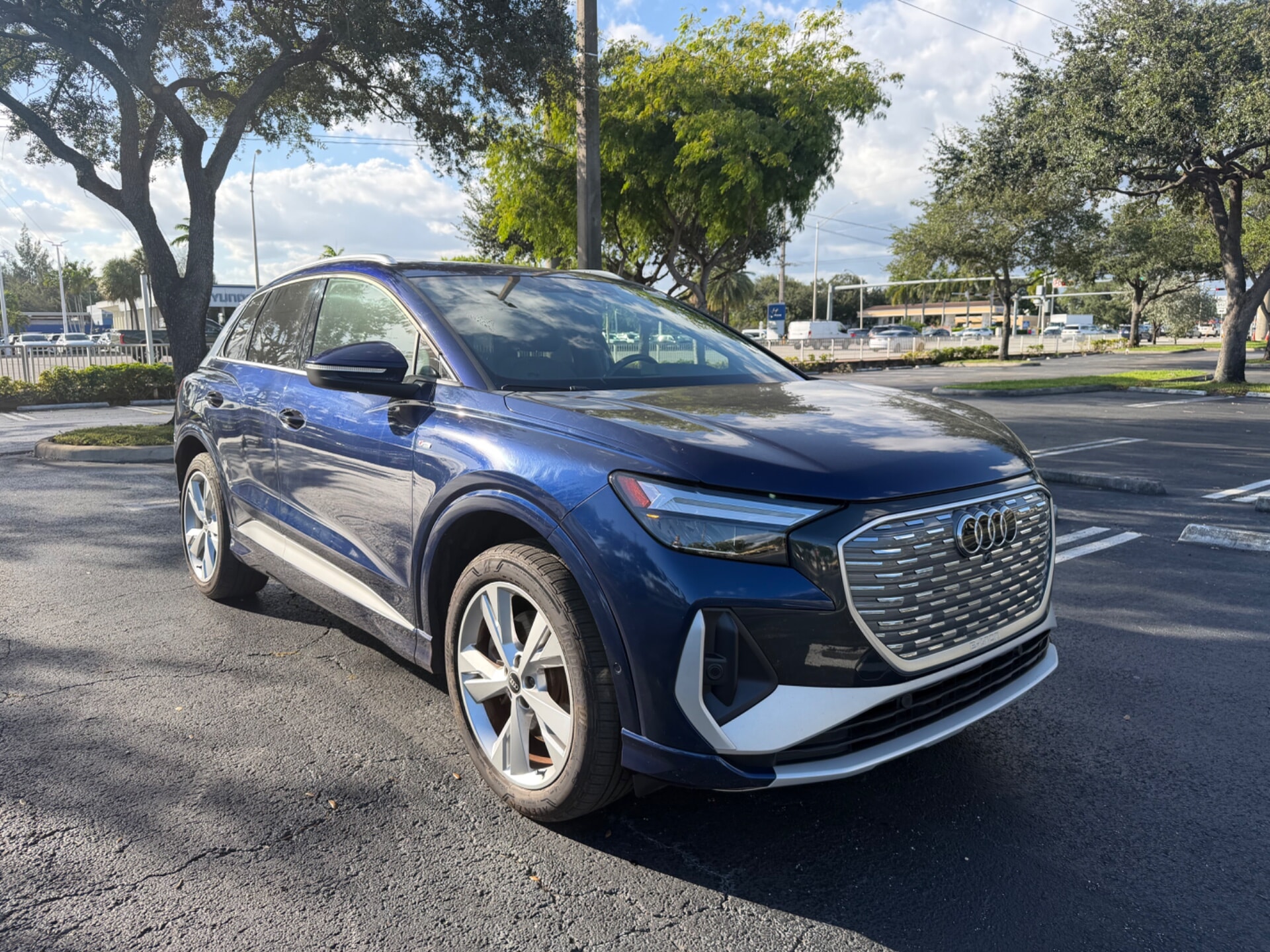 Florida Fine Cars - Used vehicle - SUV AUDI Q4 E-TRON 2023