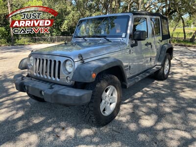 Florida Fine Cars - Used JEEP WRANGLER-UNLIMITED 2015 TAMPA SPORT