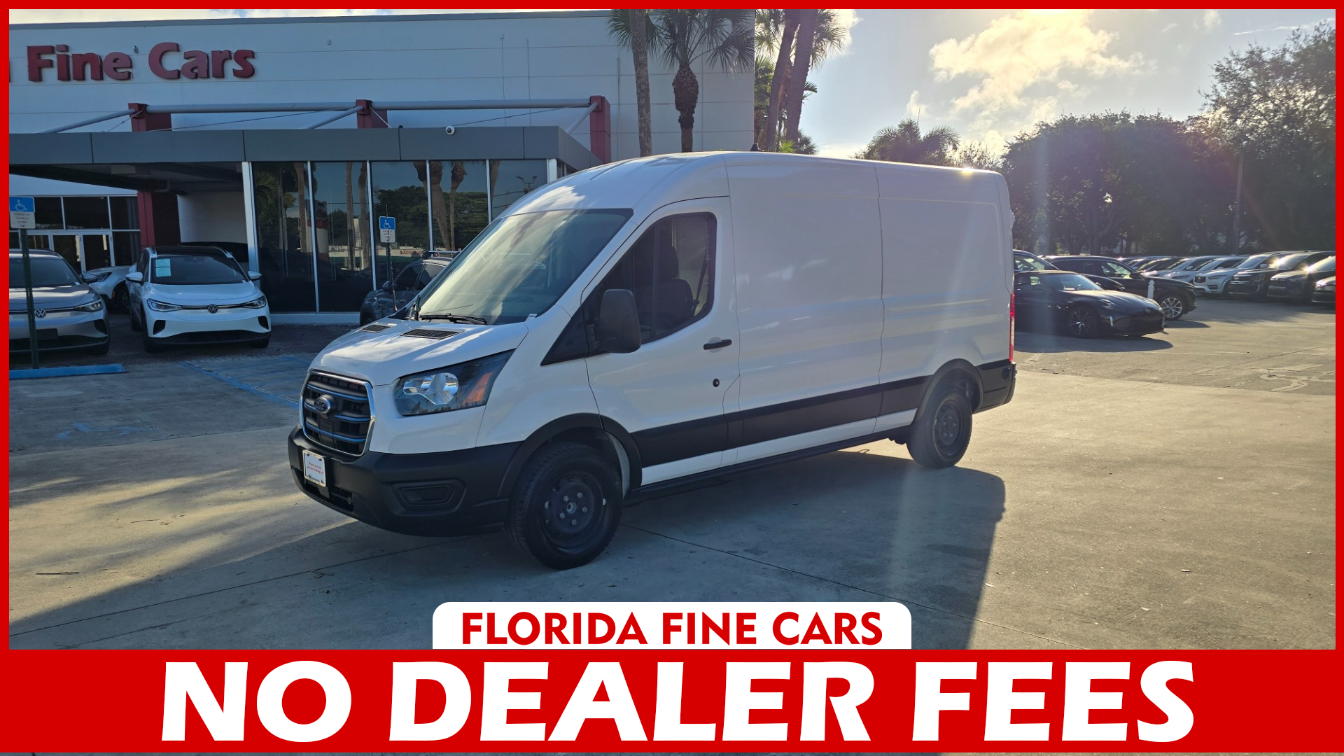 Florida Fine Cars - 2023-FORD-E-TRANSIT-WEST-PALM-FL-Stock=163540