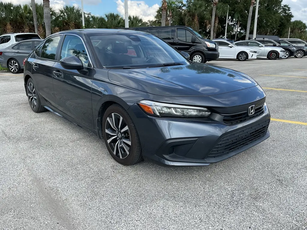 2022 HONDA CIVIC EX photo 7