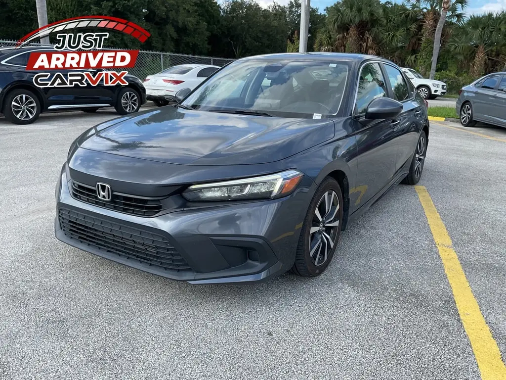 2022 HONDA CIVIC EX photo 1