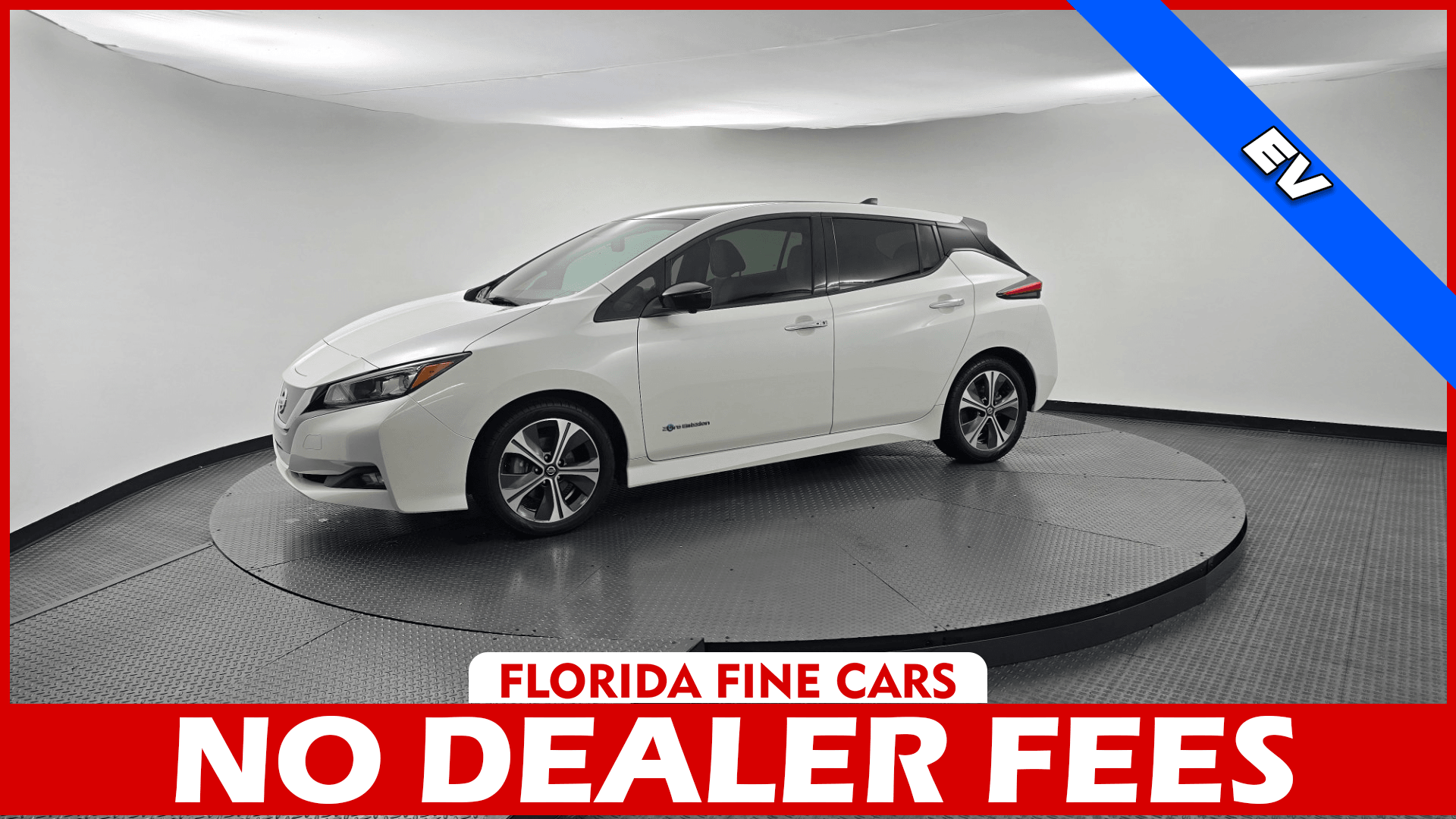 Florida Fine Cars - Used vehicle - SEDAN NISSAN LEAF 2019