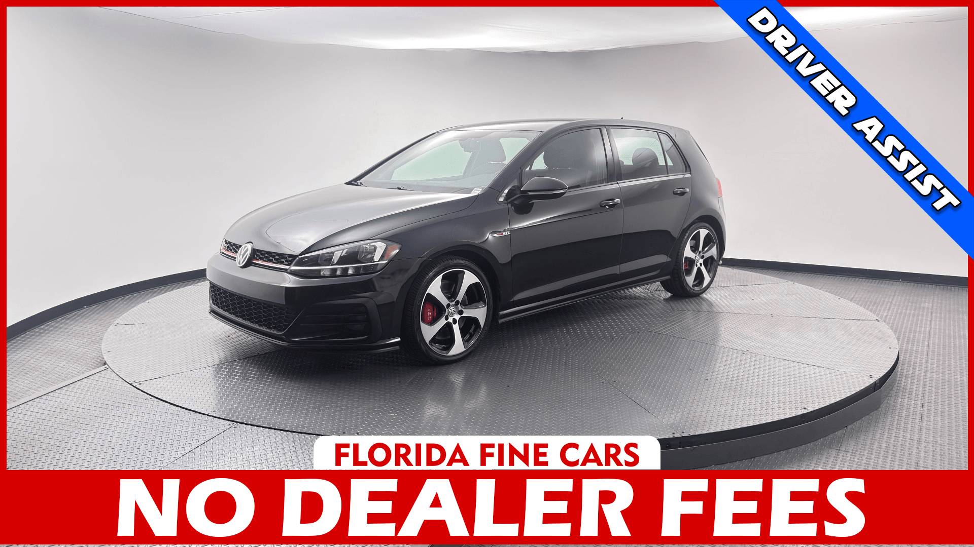 Florida Fine Cars - 2019-VOLKSWAGEN-GOLF-GTI-WEST-PALM-FL-Stock=163698