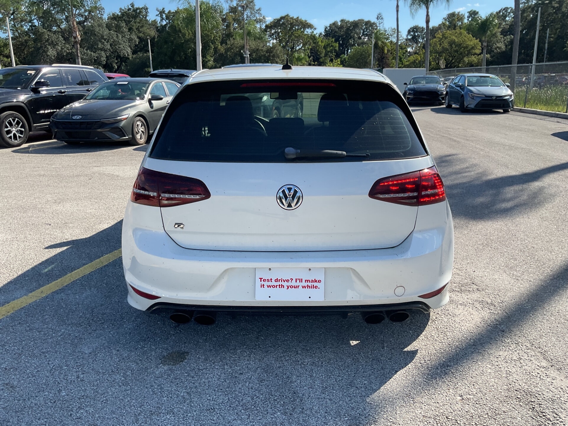 2016 VOLKSWAGEN GOLF R photo 8