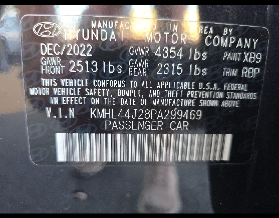 2023 HYUNDAI SONATA SEL PLUS photo 23