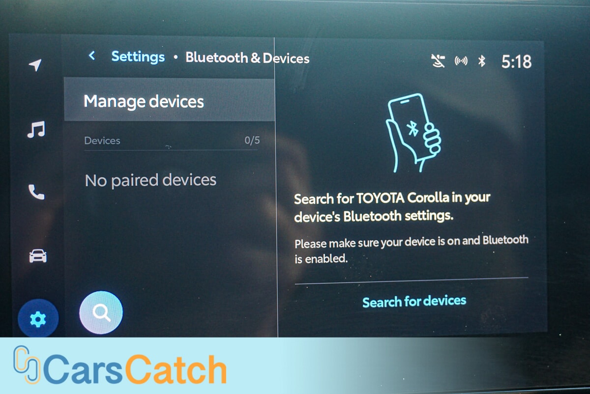 CARSCATCH - Used vehicle - SEDAN TOYOTA COROLLA 2023