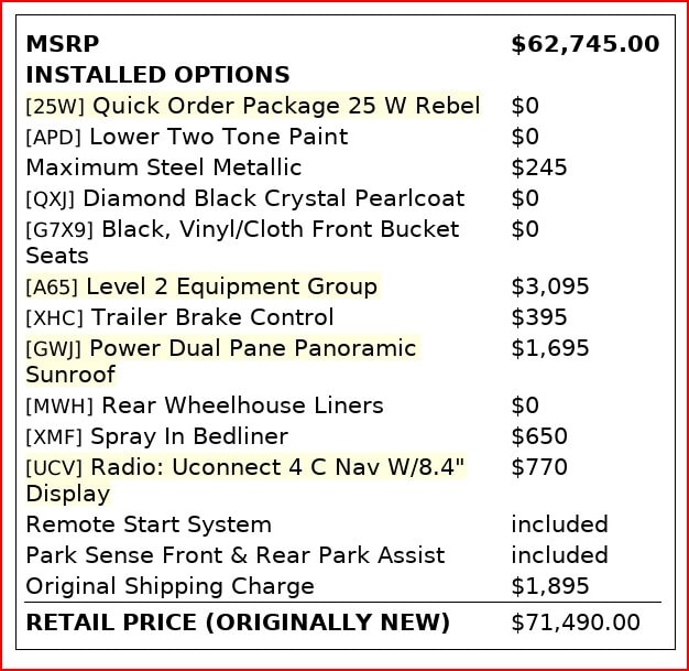 Car Connection Superstore - Used vehicle - TRUCK RAM 1500 CREW 2020