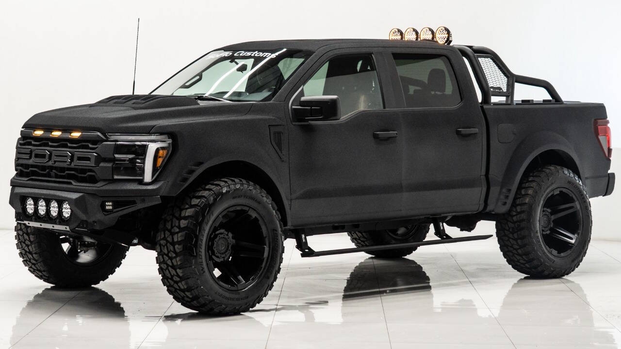 2024 FORD F-150 Armor Coated Black 5.0L V8 - Soflo Customs