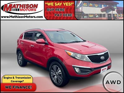  JP Motors Inc DBA Mathison Motors - Used KIA SPORTAGE 2015 MATHISON EX