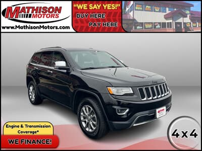  JP Motors Inc DBA Mathison Motors - Used JEEP GRAND-CHEROKEE 2015 MATHISON LIMITED