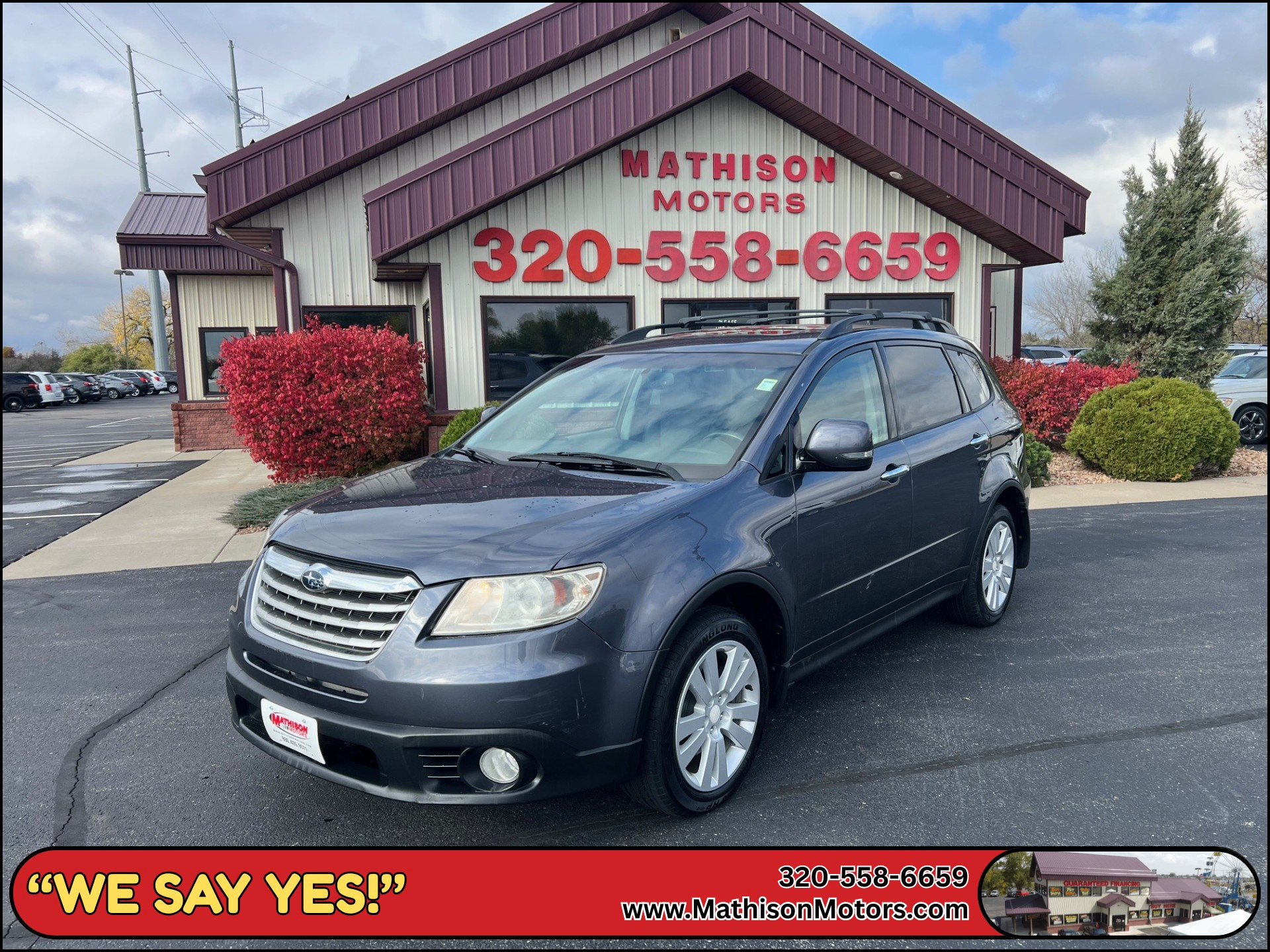 JP Motors Inc DBA Mathison Motors - Used vehicle - SUV SUBARU TRIBECA 2014