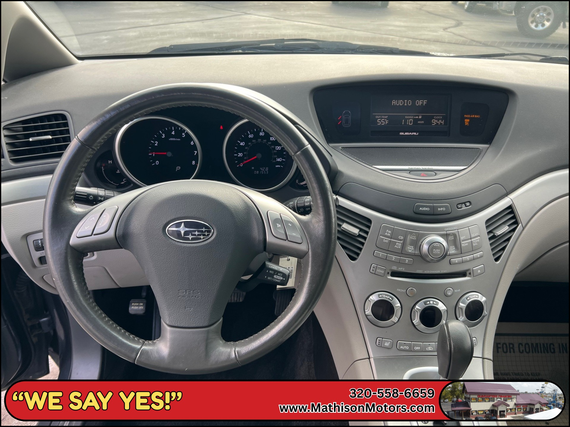 JP Motors Inc DBA Mathison Motors - Used vehicle - SUV SUBARU TRIBECA 2014