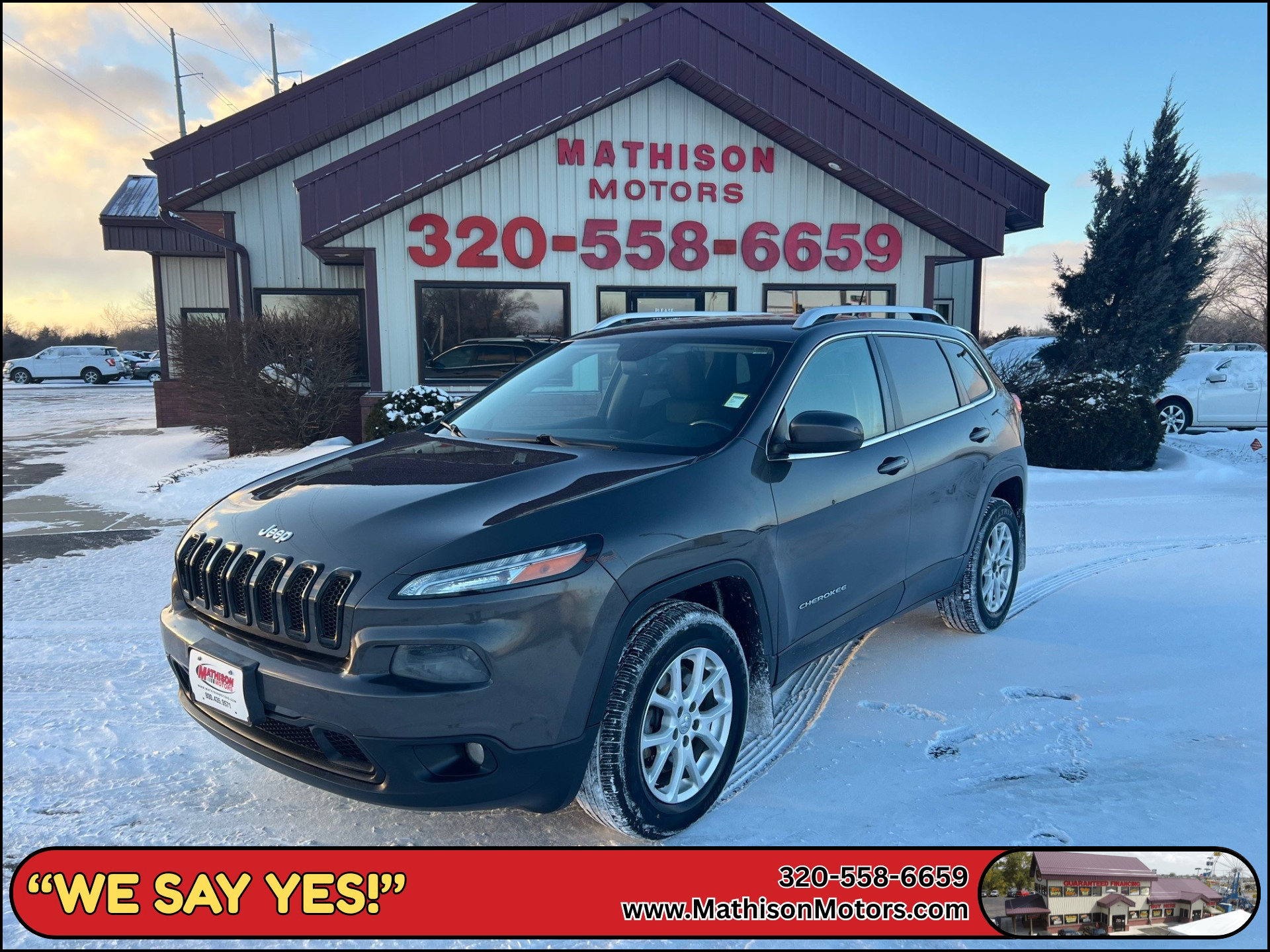 JP Motors Inc DBA Mathison Motors - Used vehicle - SUV JEEP CHEROKEE 2014