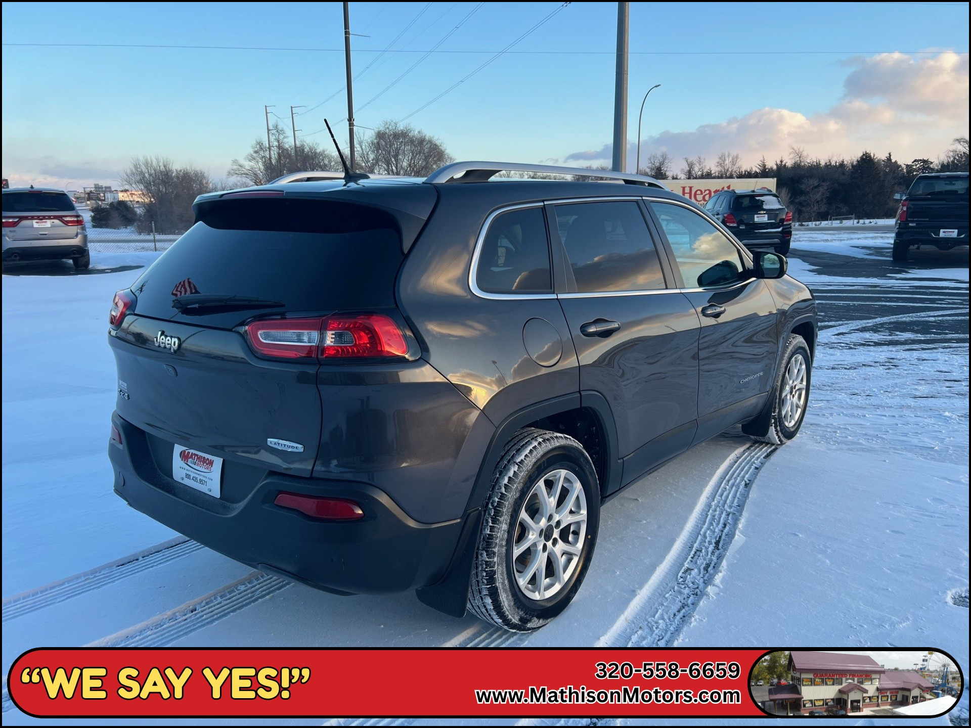 JP Motors Inc DBA Mathison Motors - Used vehicle - SUV JEEP CHEROKEE 2014