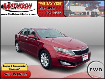  JP Motors Inc DBA Mathison Motors - Used KIA OPTIMA 2013 MATHISON LX
