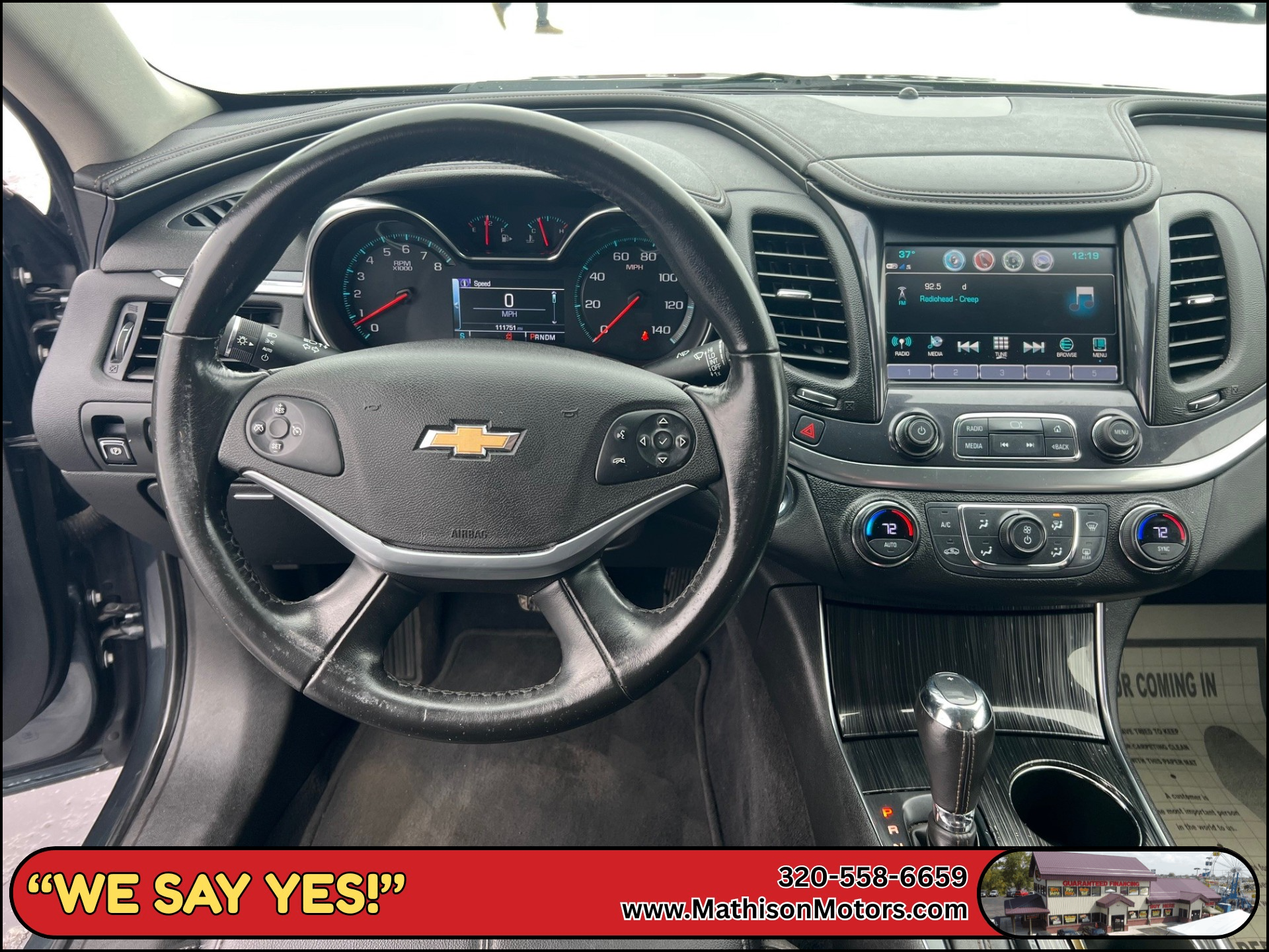 JP Motors Inc DBA Mathison Motors - Used vehicle - Sedan CHEVROLET IMPALA 2018