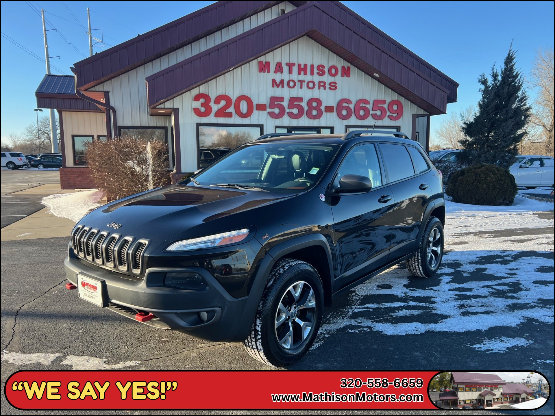 JP Motors Inc DBA Mathison Motors - Used vehicle - SUV JEEP CHEROKEE 2015