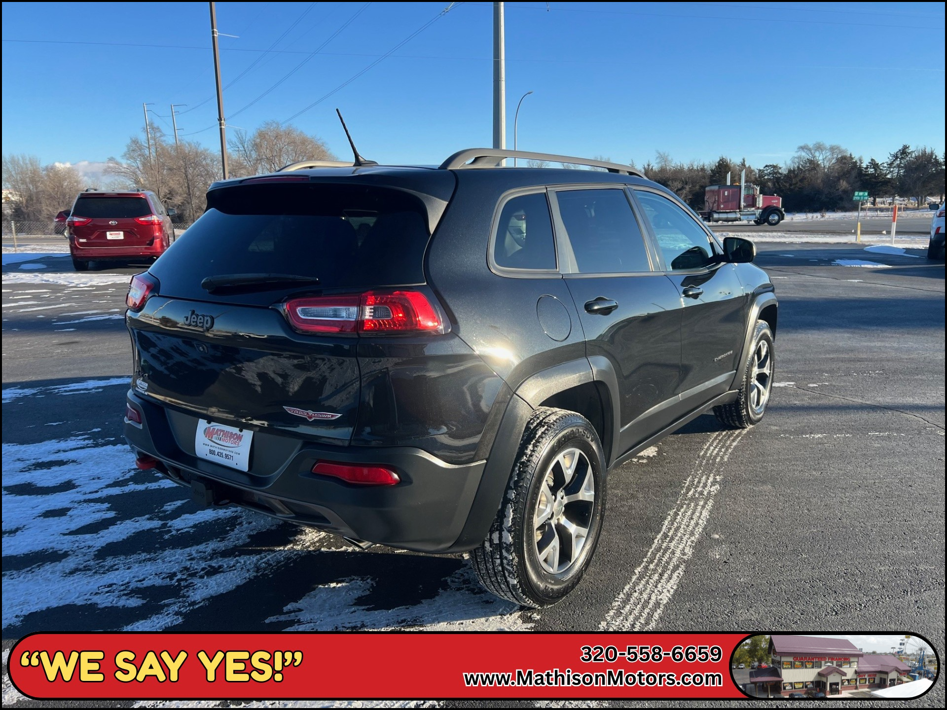 JP Motors Inc DBA Mathison Motors - Used vehicle - SUV JEEP CHEROKEE 2015