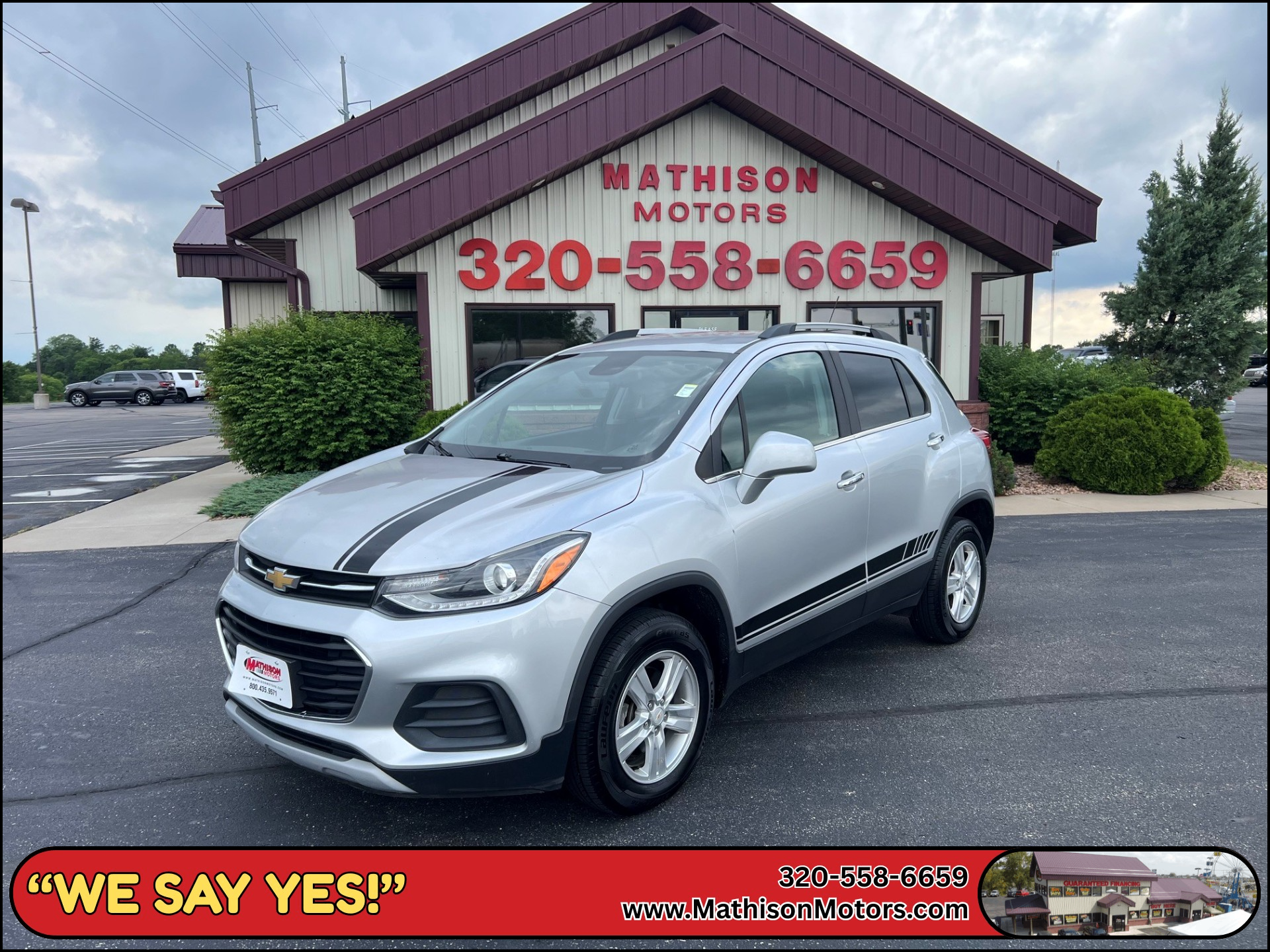 JP Motors Inc DBA Mathison Motors - Used vehicle - SUV CHEVROLET TRAX 2018