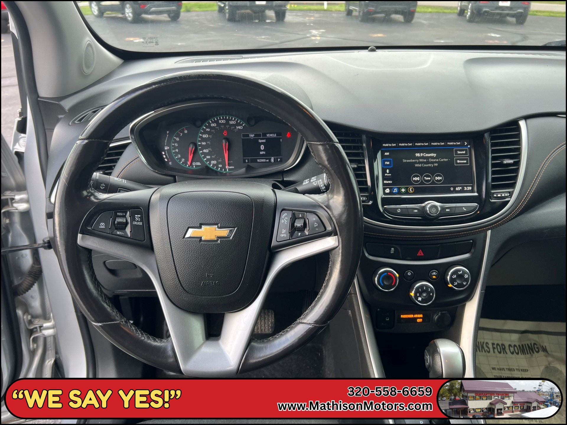 JP Motors Inc DBA Mathison Motors - Used vehicle - SUV CHEVROLET TRAX 2018