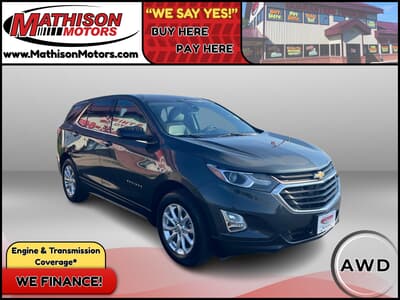  JP Motors Inc DBA Mathison Motors - Used CHEVROLET EQUINOX 2020 MATHISON LT