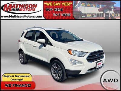  JP Motors Inc DBA Mathison Motors - Used FORD ECOSPORT 2020 MATHISON TITANIUM
