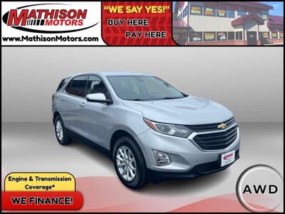  JP Motors Inc DBA Mathison Motors - Used CHEVROLET EQUINOX 2019 MATHISON LT