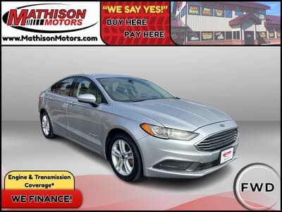 JP Motors Inc DBA Mathison Motors - Used FORD FUSION-HYBRID 2018 MATHISON S