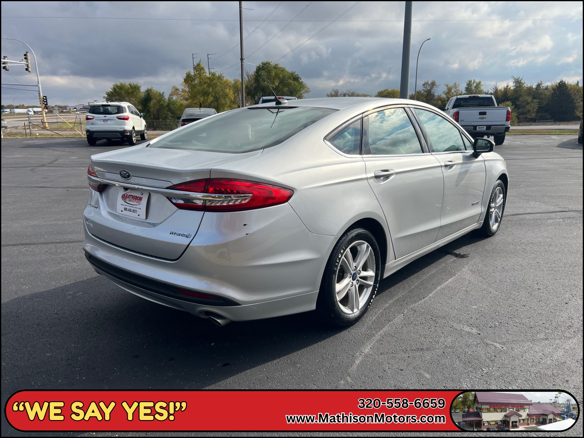 JP Motors Inc DBA Mathison Motors - Used vehicle - SEDAN FORD FUSION HYBRID 2018