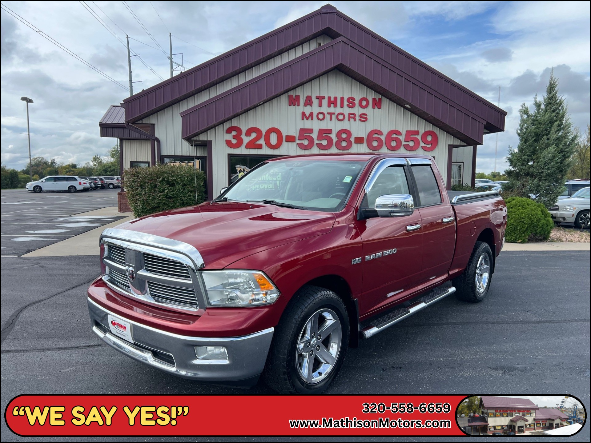JP Motors Inc DBA Mathison Motors - Used vehicle - TRUCK RAM 1500 2012