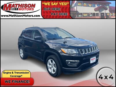  JP Motors Inc DBA Mathison Motors - Used JEEP COMPASS 2019 MATHISON LATITUDE