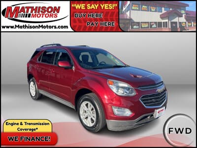  JP Motors Inc DBA Mathison Motors - Used CHEVROLET EQUINOX 2017 MATHISON LT