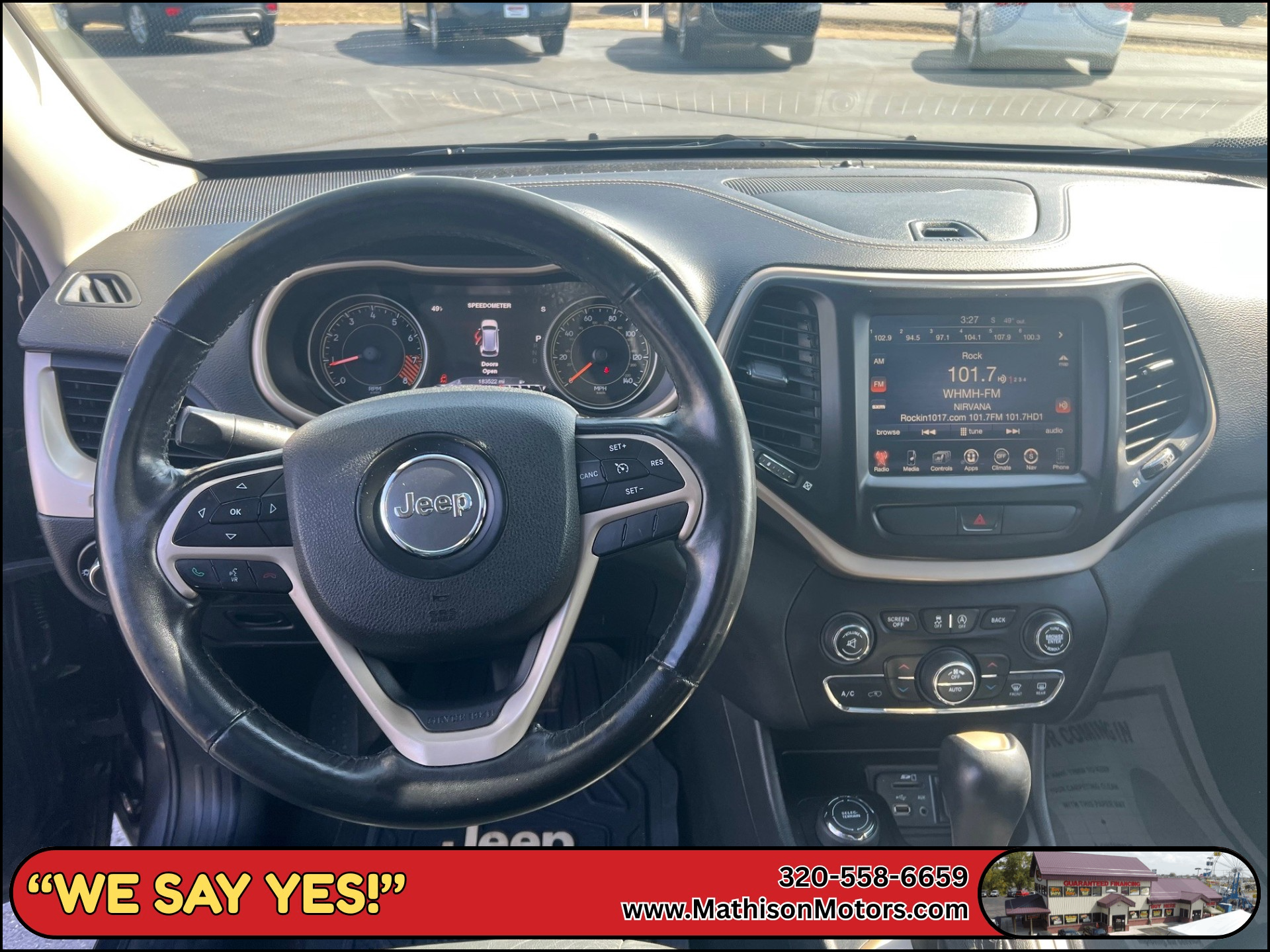 JP Motors Inc DBA Mathison Motors - Used vehicle - SUV JEEP CHEROKEE 2015