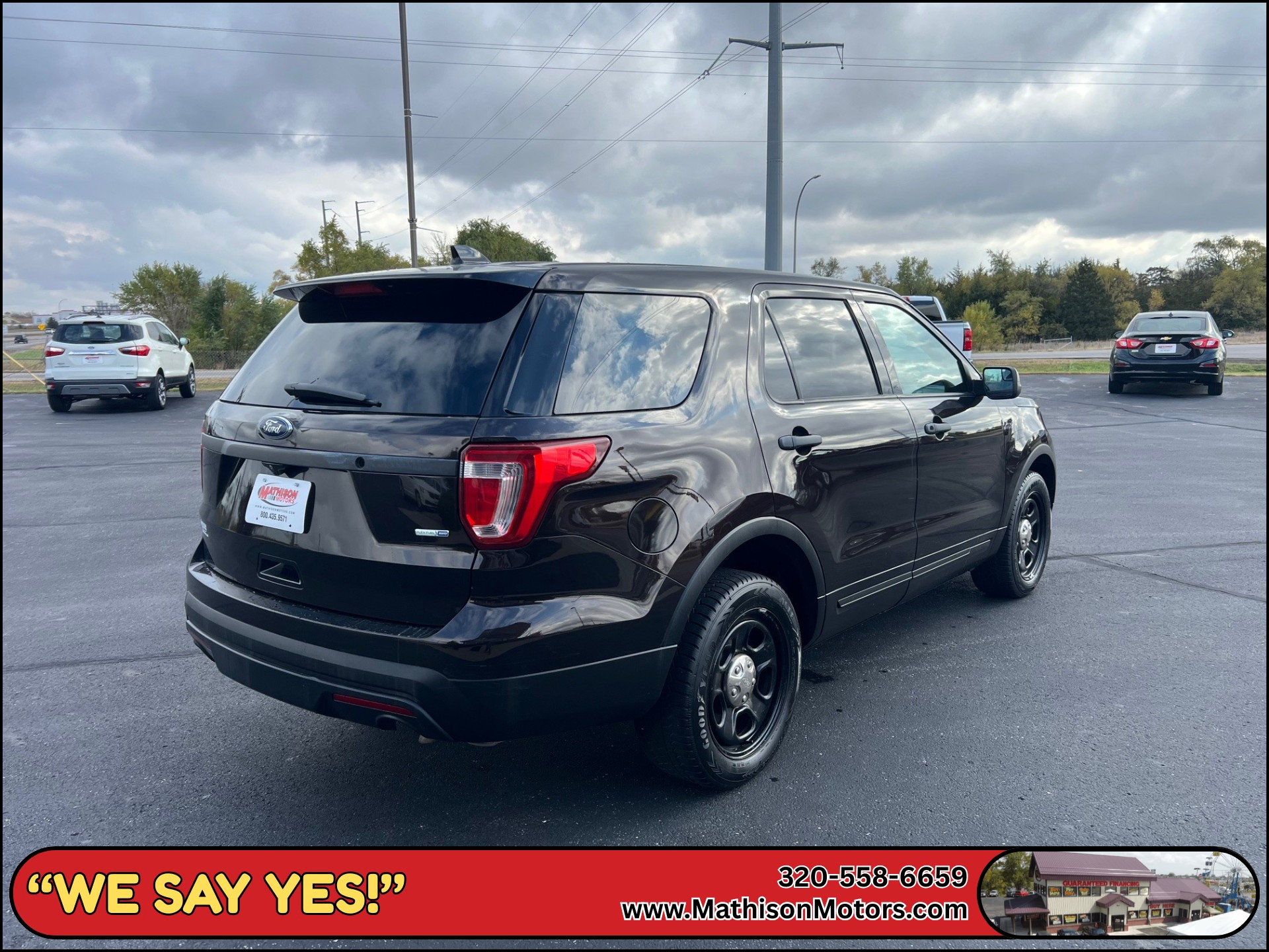 JP Motors Inc DBA Mathison Motors - Used vehicle - SUV FORD POLICE INTERCEPTOR UTILITY 2017
