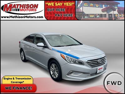  JP Motors Inc DBA Mathison Motors - Used HYUNDAI SONATA 2017 MATHISON 2.4L