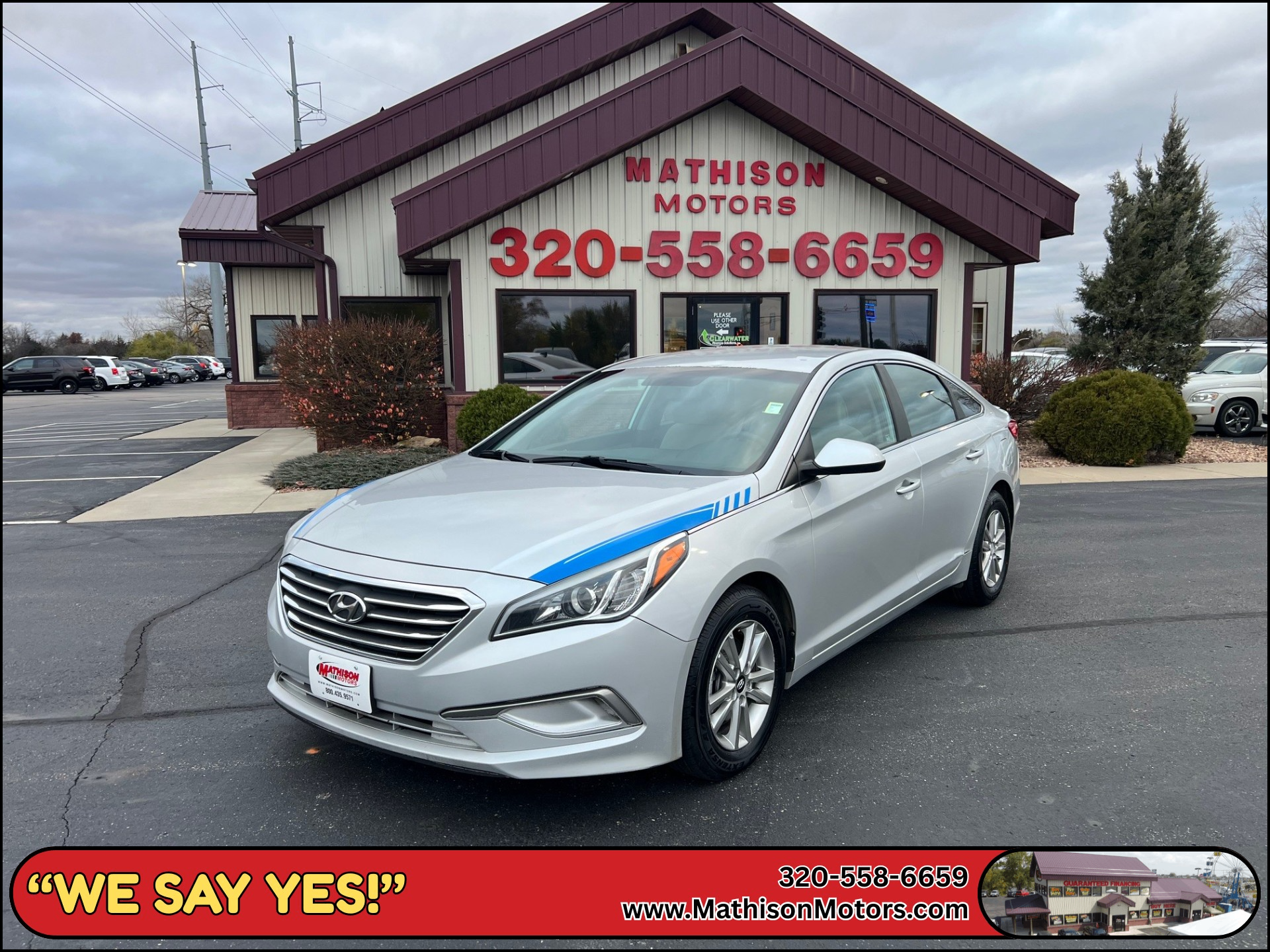 JP Motors Inc DBA Mathison Motors - Used vehicle - SEDAN HYUNDAI SONATA 2017