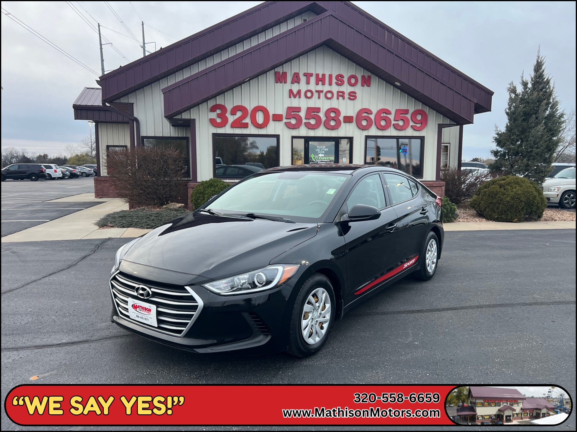 JP Motors Inc DBA Mathison Motors - Used vehicle - SEDAN HYUNDAI ELANTRA 2018