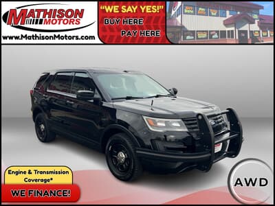  JP Motors Inc DBA Mathison Motors - 2018-FORD-POLICE-INTERCEPTOR-UTILITY-MATHISON-MN-Stock=25415
