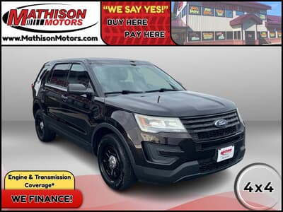  JP Motors Inc DBA Mathison Motors - Used FORD UTILITY-POLICE-INTERCEPTOR 2016 MATHISON 