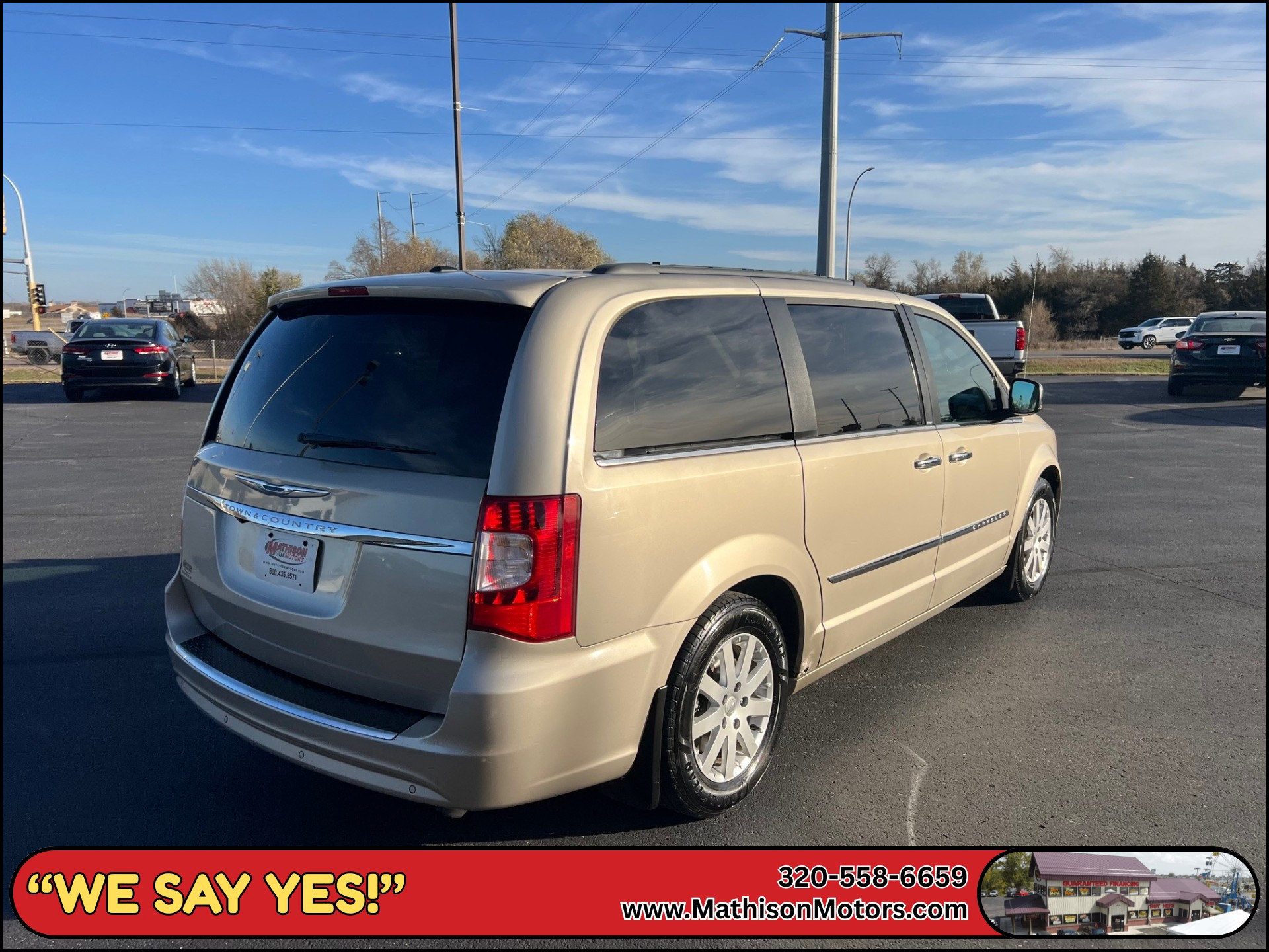 JP Motors Inc DBA Mathison Motors - Used vehicle - MINIVAN CHRYSLER TOWN AND COUNTRY 2012