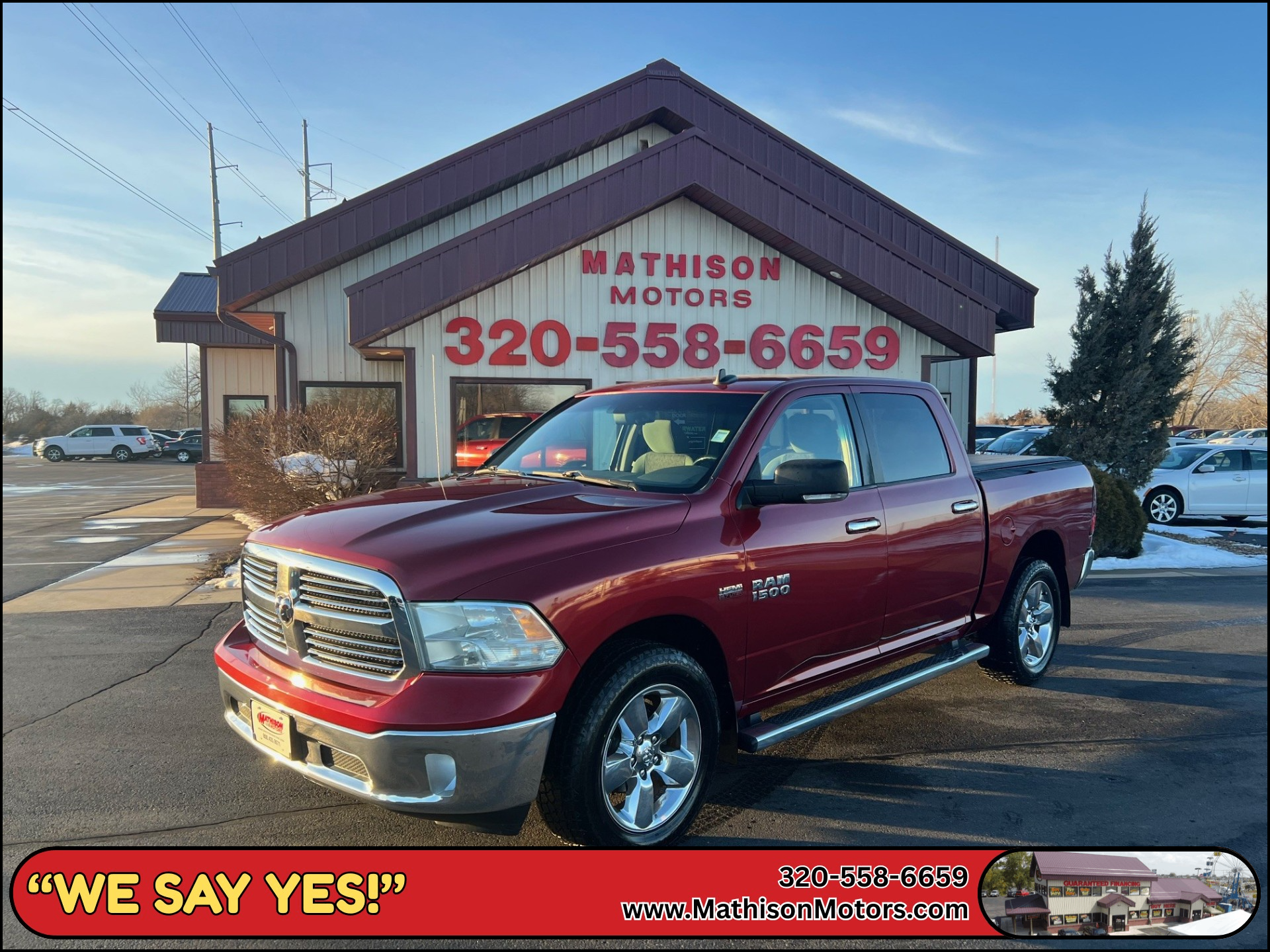 JP Motors Inc DBA Mathison Motors - Used vehicle - TRUCK RAM 1500 2015