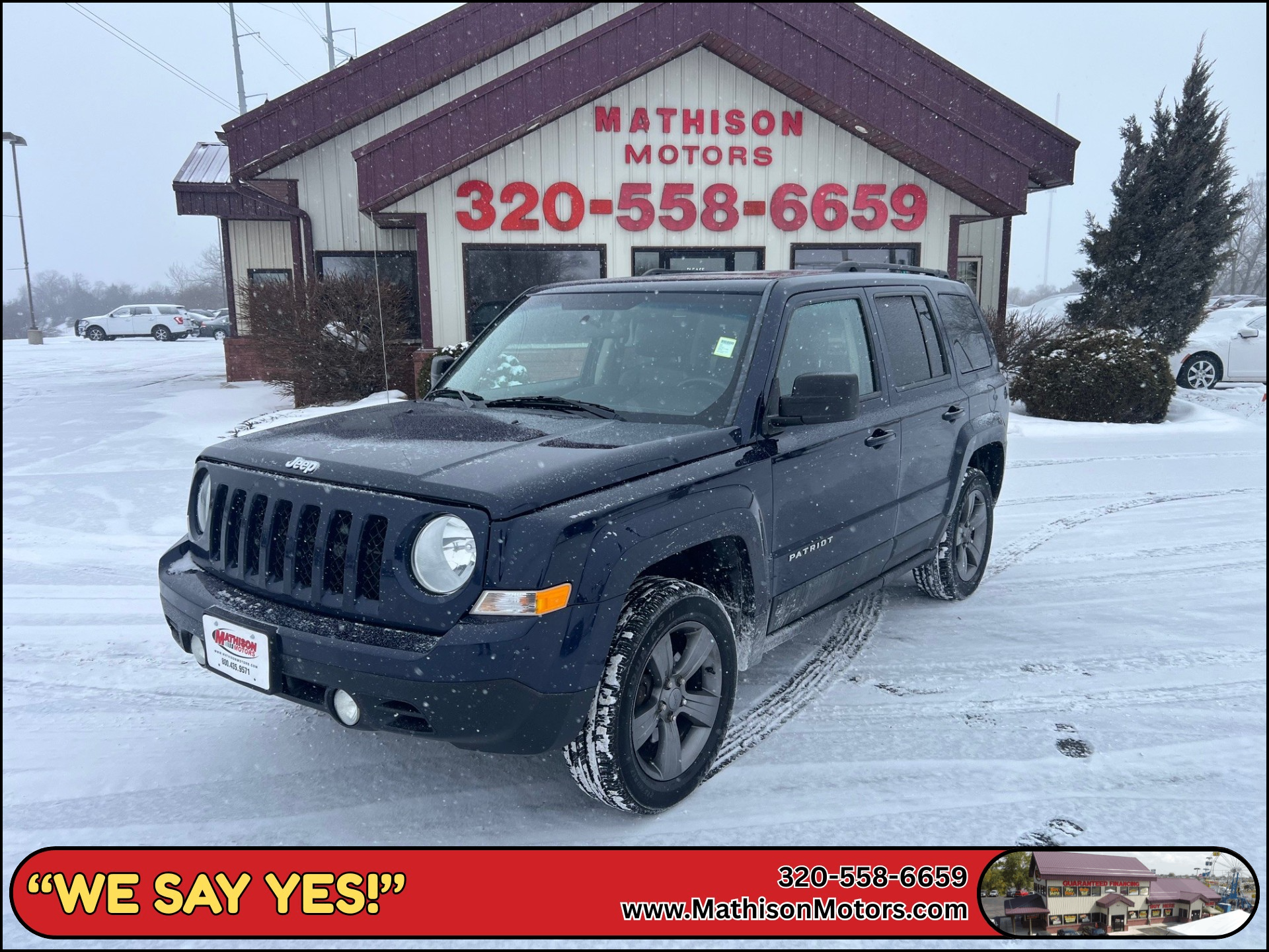 JP Motors Inc DBA Mathison Motors - Used vehicle - SUV JEEP PATRIOT 2015