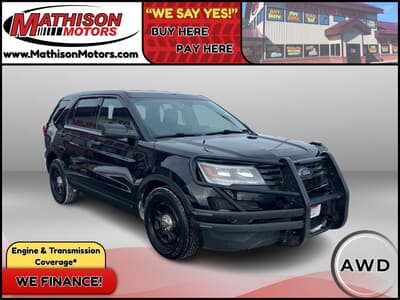  JP Motors Inc DBA Mathison Motors - Used FORD POLICE-INTERCEPTOR-UTILITY 2019 MATHISON 