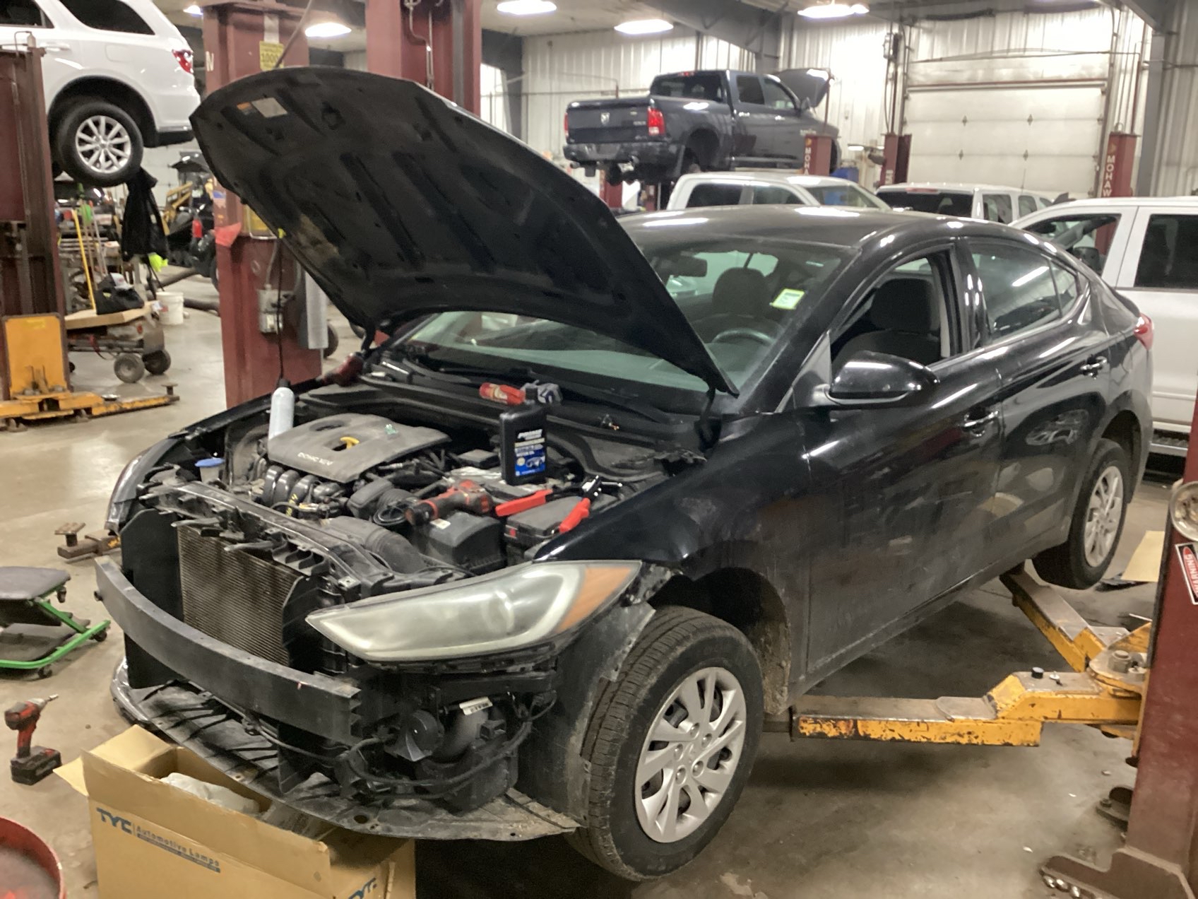 JP Motors Inc DBA Mathison Motors - Used vehicle - SEDAN HYUNDAI ELANTRA 2017