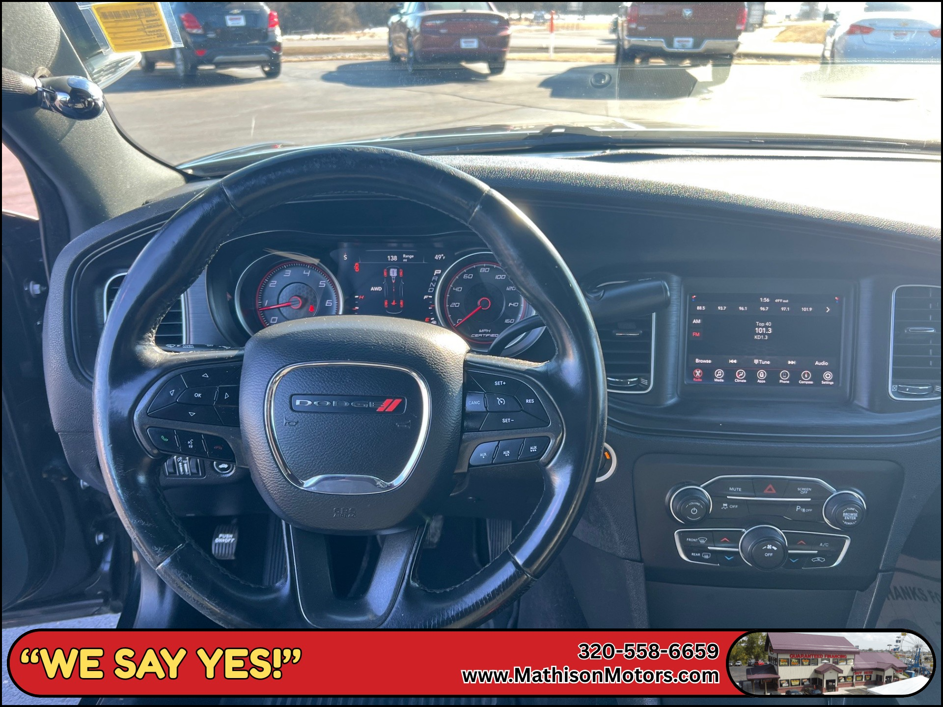 JP Motors Inc DBA Mathison Motors - Used vehicle - SEDAN DODGE CHARGER 2019