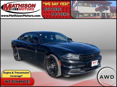  JP Motors Inc DBA Mathison Motors - Used DODGE CHARGER 2019 MATHISON POLICE for sale