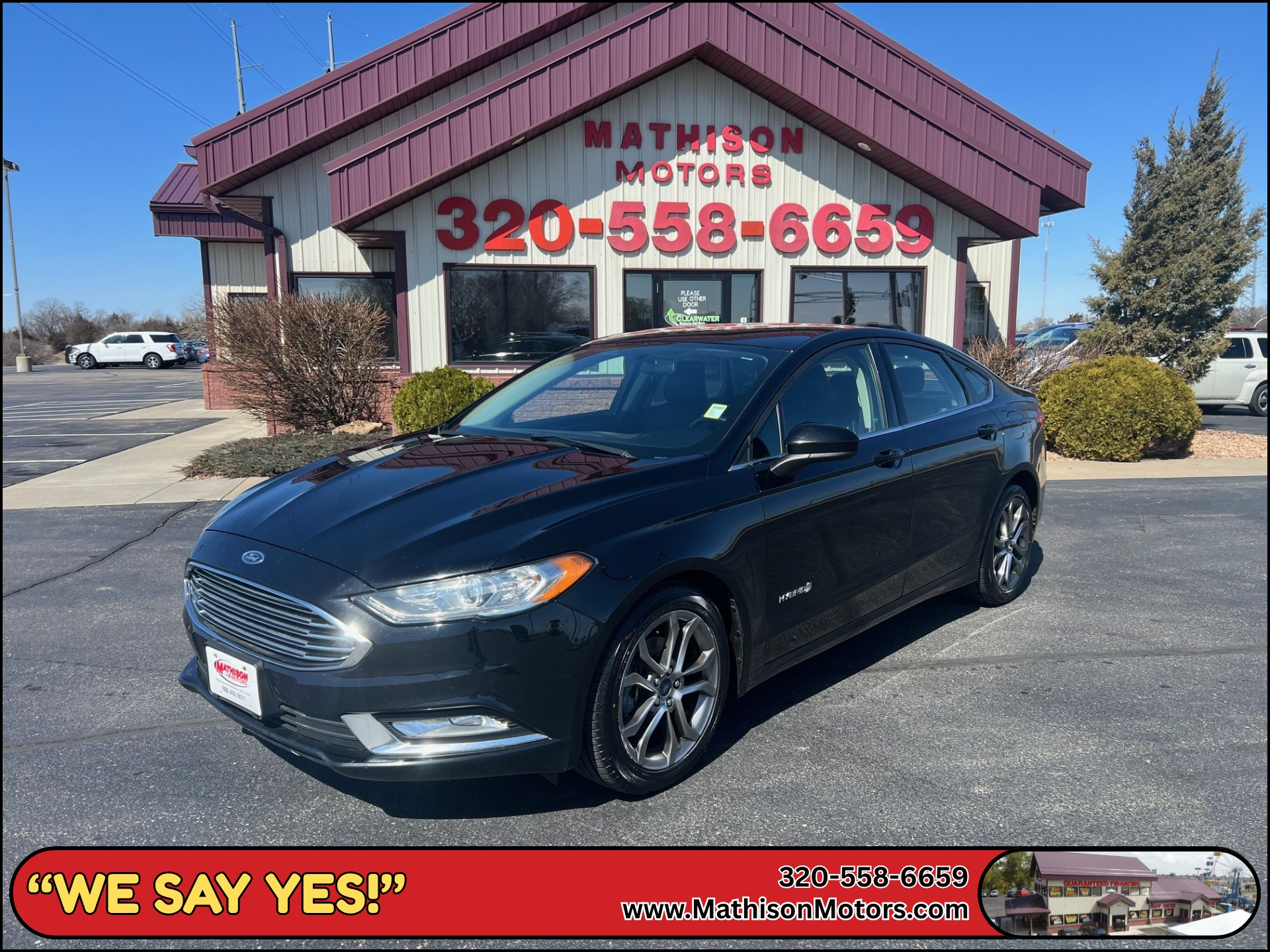 JP Motors Inc DBA Mathison Motors - Used vehicle - SEDAN FORD FUSION 2017