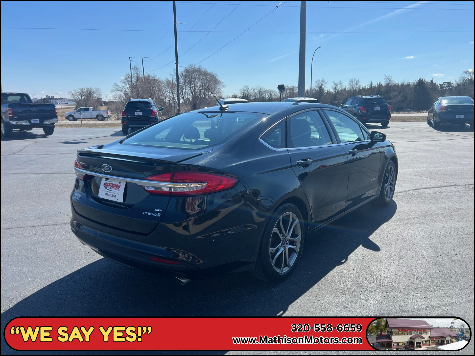 JP Motors Inc DBA Mathison Motors - Used vehicle - SEDAN FORD FUSION 2017